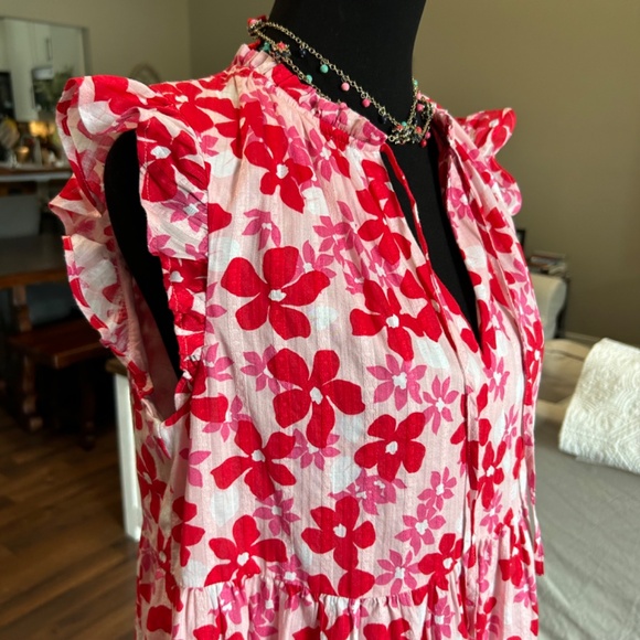 Draper James Flutter Sleeve Dress - Flying Daisies - Picture 5 of 15